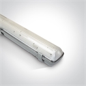 Grey T8 LED Tubes  IP65 Range Only suitable for T8 LED tubes Complies with standard EN60598-1 and any other specificstandards.