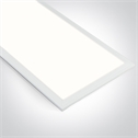 White 120x30 recessed LED panel for T-rail false ceilings.