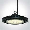 Black 150W SMD LED Industrial High Bay, IP65.