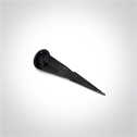 White 10W garden spot, MR16, GU10, IP65, supplied with spike, for garden illumination.