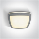 Grey 2x20W  E27 Outdoor Plafo Die Cast, IP54 Complies with standard EN60598-1 and any other specific standards