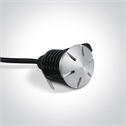 Aluminium 1W LED inground, IP67, aluminium, for path illumination.