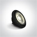 Black R111 SMD LED GU10 13W 230V AC lamp.