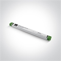  60W 24V DC constant voltage driver slim range ideal to install inside the profile, IP20.