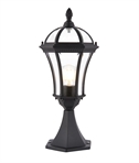 Traditional Die Cast Curved Short Post Lantern