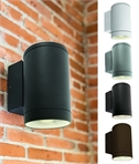 Outdoor Cylinder Wall Down Light 5 Finishes & IP65 