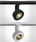 Adjustable Round 30w COB LED Track Spot with Honeycomb Filter 