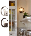 Contemporary Minimalist Bare Lamp Wall Light