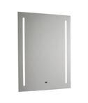 LED Bathroom Mirror with Built-in Shaver & Demister Pad 700mm x 500mm