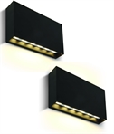 Slim Design LED CCT Variable Wall Light - Anthracite - IP65 Rated