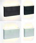 Slim Profile Outdoor IP54 LED Up & Down Wall Light - 2 Sizes