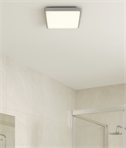 30cm Square White 25w LED Slim Ceiling Light - IP54