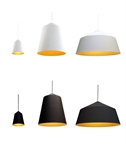 Modern Aluminium Light Pendants Small & Large Sizes to Fill Your Space