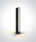 Anthracite 60cm Tall LED Garden Bollard - 2 Wattages & IP54 