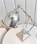 Adjustable Desk Task Light - Polished Nickel 