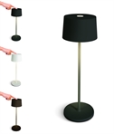 Slim Rechargeable Table Lamp IP65 Rated - White or Rust Brown