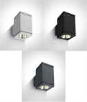Square Up and Down Outdoor Wall Cube - IP54 Rated