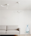 White or Black 3 Blade Ceiling Fan - Diameter 1320mm 