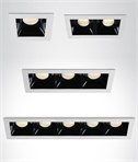 White LED Recessed Spotlight - 4 Options