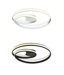 Flush Mounted Swirl LED 30w Ceiling Light - 2 Options