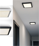 Slim Square Flush Mounted LED Ceiling Light