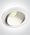 Adjustable Low Glare White 8W Recessed Spot Light - IP54