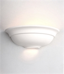 Ceramic Upward Illumination Wall Light - Can be Painted