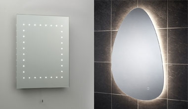 Bathroom Mirrors with Integral Lighting