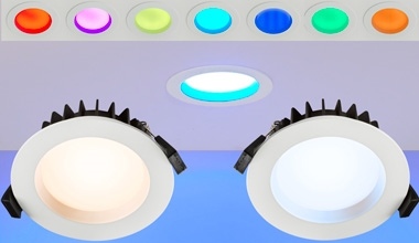 CCT Downlights Colour Selectable
