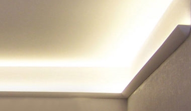 Alie Led Plaster Cornice Uplight