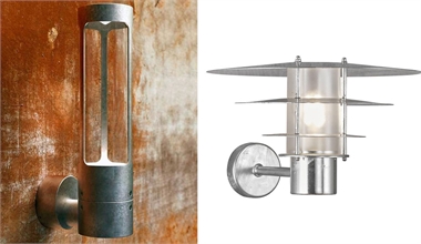 Modern Exterior Lanterns Bracket Mounted