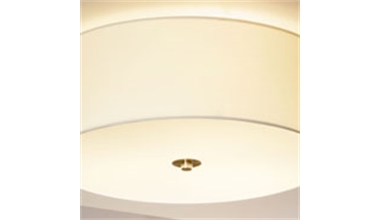 Ceiling Fixed Drum Shade Fixtures
