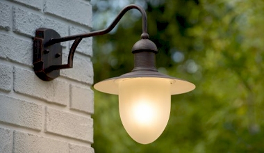 Traditional Exterior Lanterns Bracket Mounted