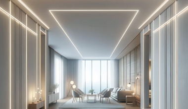 Aluminium Recessed Profiles for LED Strip Lighting