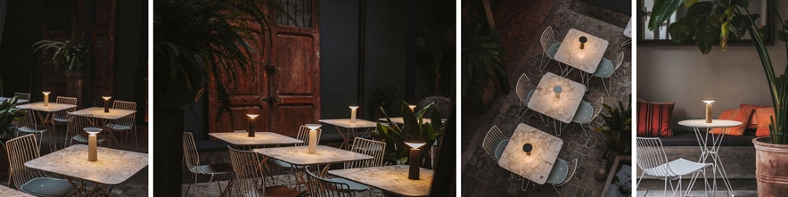 Table Lighting for Outdoors