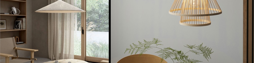 Japandi Style Ceiling Lights