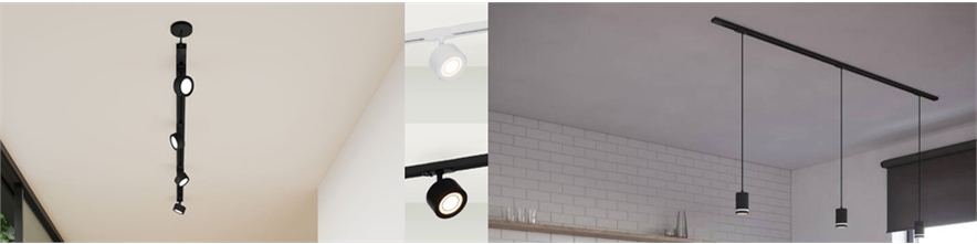 Aesthetically designed track lighting
