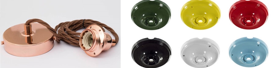 Ceiling rose plates and accessories