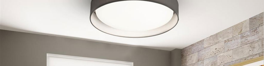 Drum flush ceiling lights