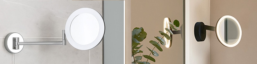 Magnified Shaving & Make-up Mirrors