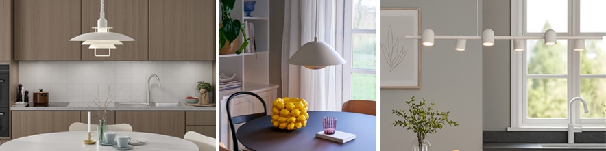Nordic & Scandi kitchen lighting