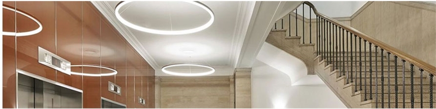 Lobby and lift lighting