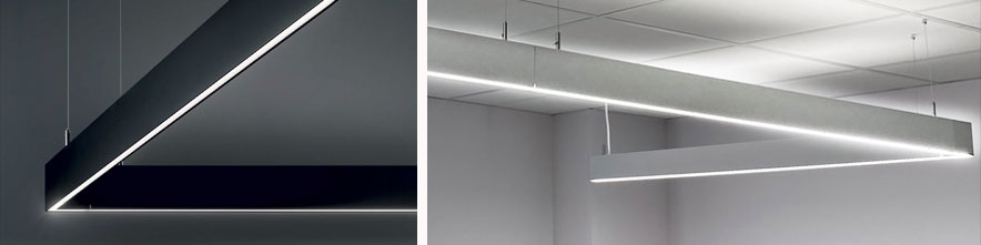 Suspended Linear Lights