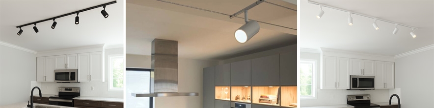 Track lights and systems