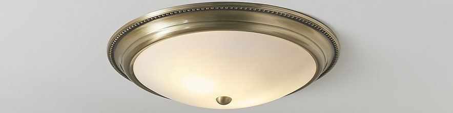 Traditional flush lights